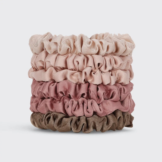 Satin Scrunchies - Terracotta