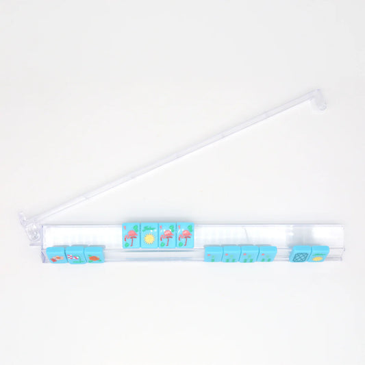 Clear Acrylic Mahjong Racks (Set Of 4)