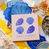 Shell Cocktail Napkins- Set Of 4